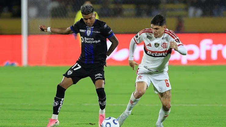 Flamengo enfrenta o Independiente del Valle nas quartas de final da Libertadores. Foto: Franklin Jacome/Getty Images