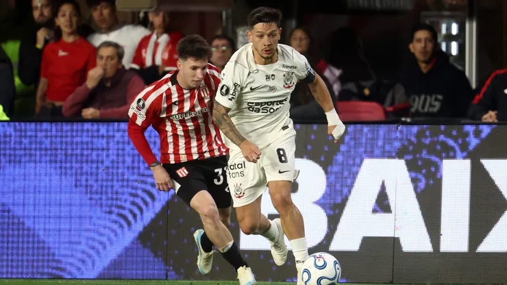 Corinthians enfrenta o Estudiantes nas quartas de final da Libertadores. Foto: Marcos Brindicci/Getty Images