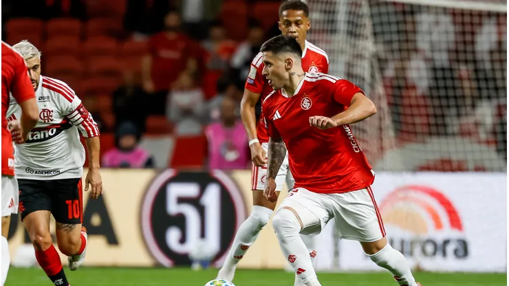 O Inter nunca venceu sem Villagra na temporada. Luiz Erbes/AGIF.