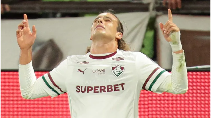 Canobbio fez o gol da classificação. Foto: Marcelo Gonçalves/Fluminense FC