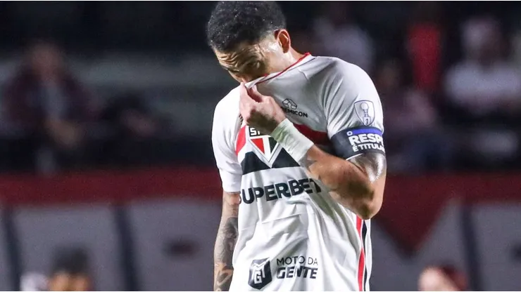 São Paulo não conseguiu se classificar. Foto: Marina Uezima/IMAGO/Brazil Photo Press