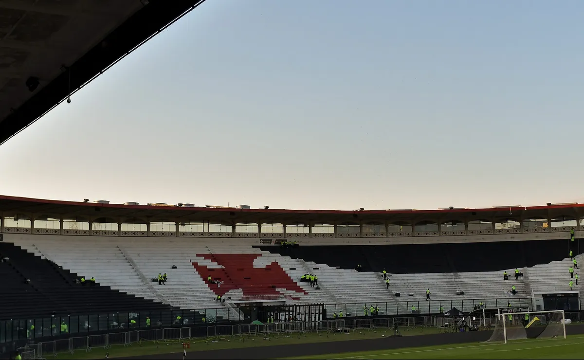 Vasco não poderá jogar com o Boca Juniors em São Januário e pode optar pelo Maracanã