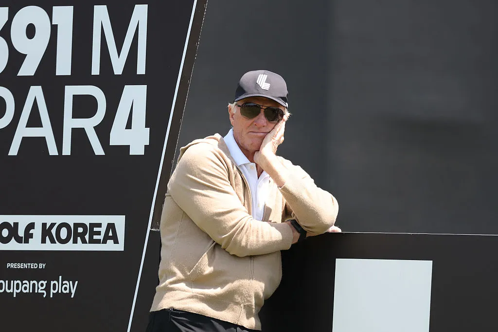 Greg Norman. Foto: Chung Sung-Jun/Getty Images