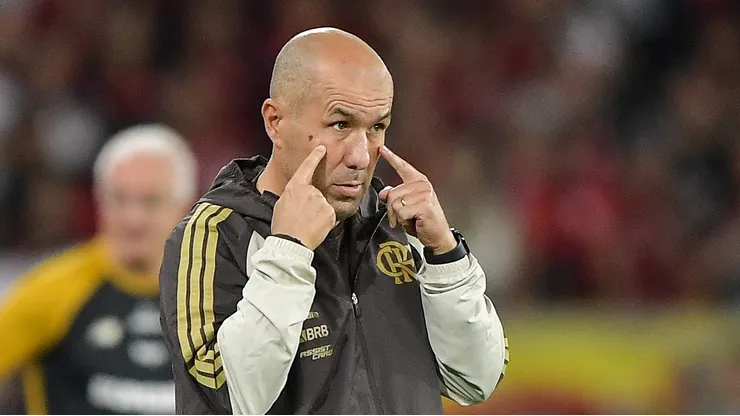 Leonardo Jardim tecnico do Flamengo durante partida contra o São Paulo no estadio Maracana pelo campeonato Brasileiro A 2026.