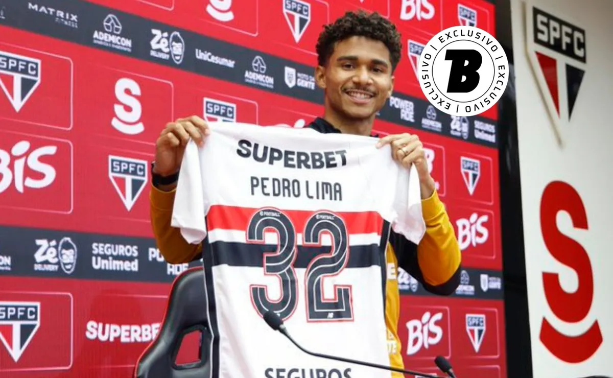 Pedro Lima explica escolha da camisa 32 no São Paulo: “3 pelo tri mundial e o 2 pela posição”