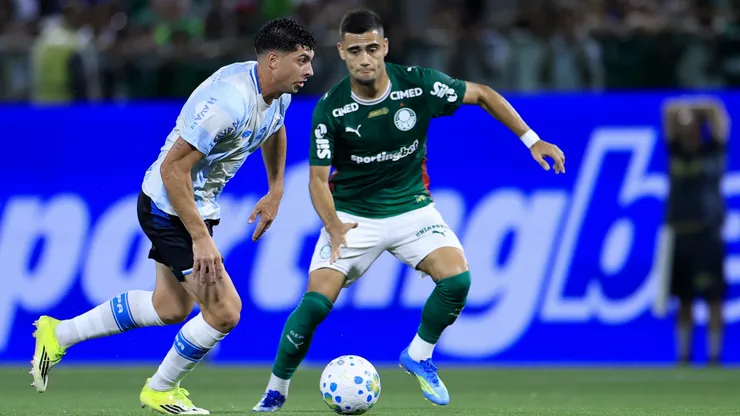 Grêmio x Palmeiras se enfrentam pelo Brasileirão. Foto: Marcello Zambrana/AGIF