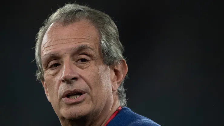- Bap presidente do Flamengo durante partida contra o Mirassol
