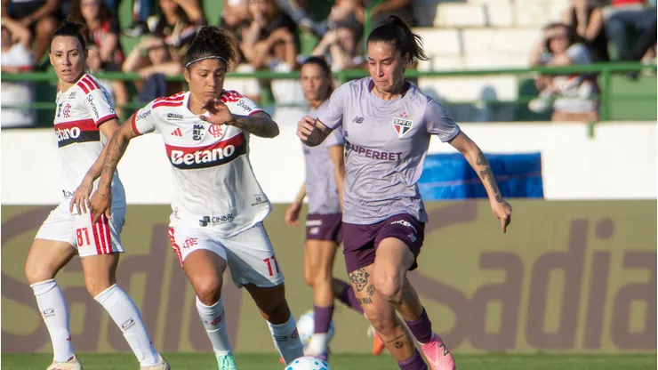 São Paulo enfrentou o Flamengo. Foto: Anderson Romão/AGIF