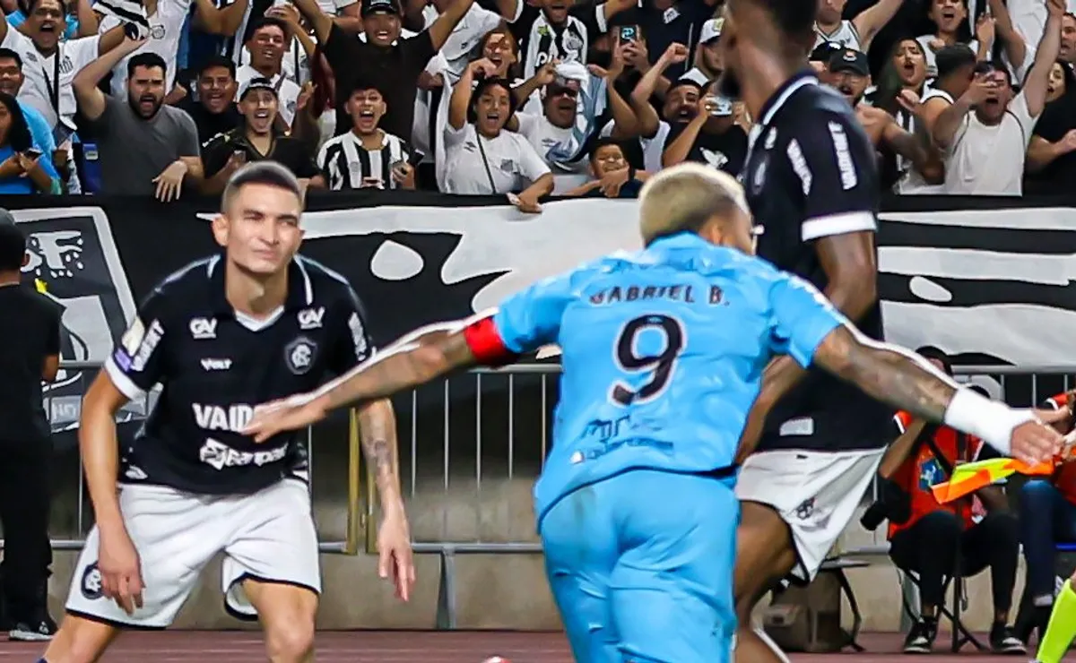 Gabigol decide no fim, Santos vence o Remo pelo Brasileirão e sonha com vaga na Libertadores