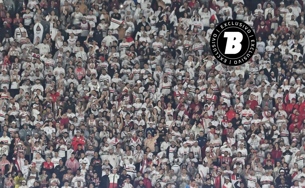 Vídeo: Torcida do São Paulo provoca o Internacional por risco de rebaixamento no Brasileirão