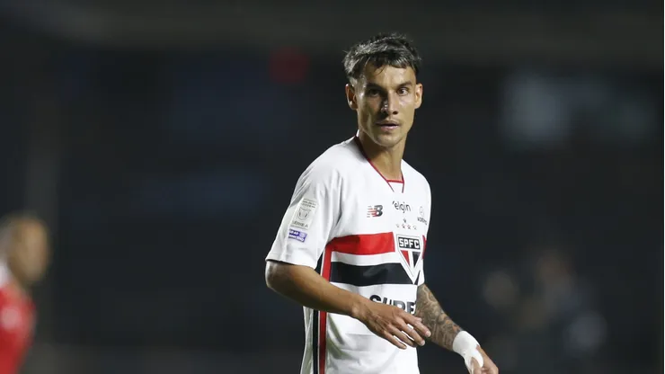 Atacante tem chances com Dorival - Foto: Paulo Pinto/São Paulo FC
