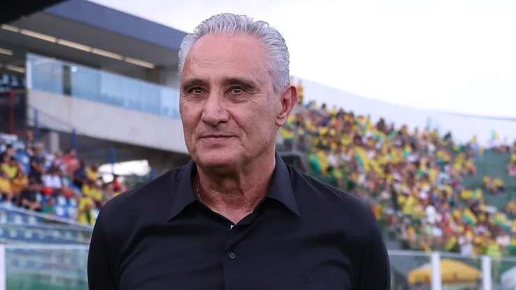 Tite no comando do Botafogo em duelo contra o Mirassol. Foto: Rainier Moura/RP FOTOPRESS/AGIF
