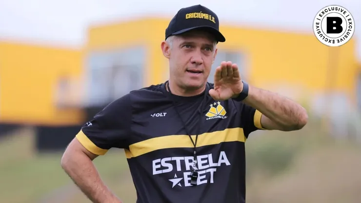 Eduardo Baptista pelo Criciúma - Foto: Celso da Luz/Criciúma E.C.