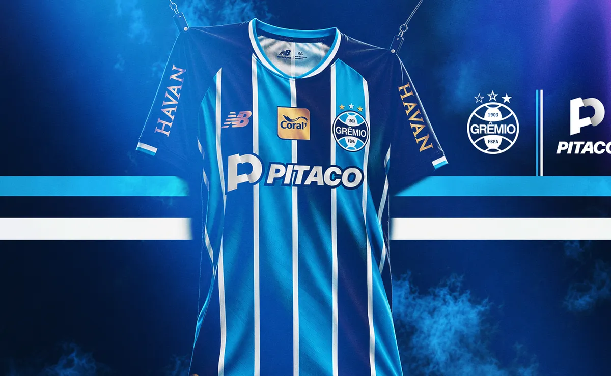 Grêmio anuncia Pitaco como novo patrocinador master e fecha contrato por três anos