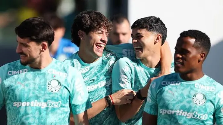 Piquerez, Giay, Sosa e Arias são alguns dos estrangeiros no Palmeiras - Foto: Cesar Greco/Ag. Palmeiras