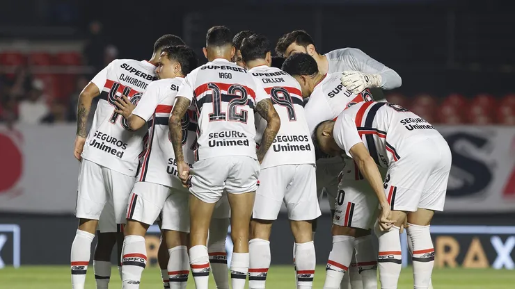 Elenco do São Paulo - Foto: Rubens Chiri/São Paulo FC
