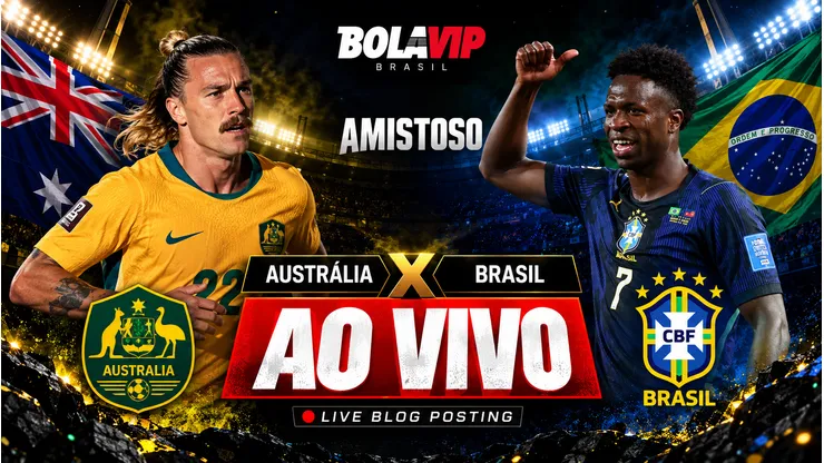 Austrália x Brasil é transmitido ao vivo pelo Bolavip Brasil