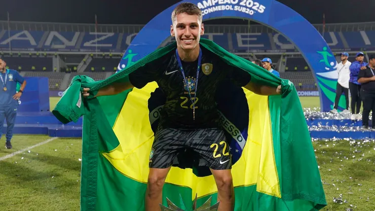 Henrique Menke volta a treinar pelo Inter. Divulgação/Rafael Ribeiro/CBF.