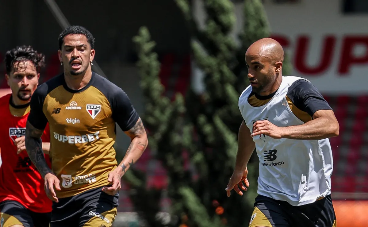 Lucas Moura volta ao São Paulo e Dorival pretende usar meia de 10