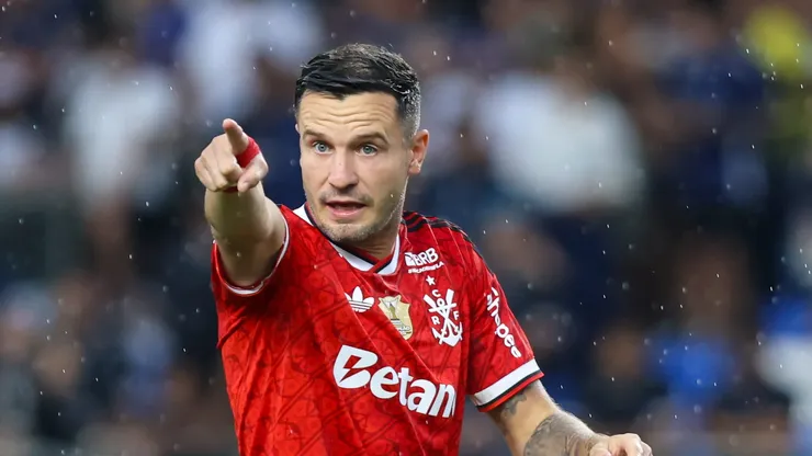 - Saul jogador do Flamengo durante partida contra o Remo