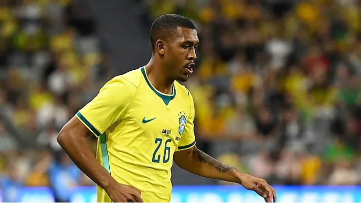 Rayan na Seleção. Foto: Ian Hitchcock/Getty Images