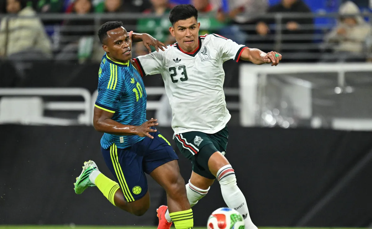 Colômbia 1 x 1 México: Arias herda camisa 10 de James Rodríguez, muda de função e Palmeiras observa