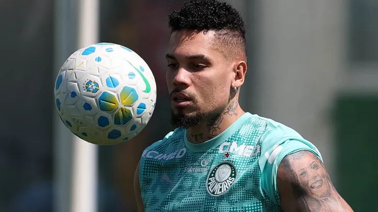 Paulinho durante treino na Academia: O camisa 10 estará de volta após a Data FIFA - Foto: Cesar Greco/Palmeiras/by Canon