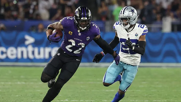 Baltimore Ravens x Dallas Cowboys se enfrentaram no Maracanã pela NFL Rio Game. Foto: Wagner Meier/Getty Images