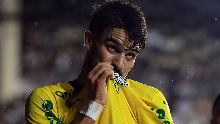 Flaquito não esconde seu amor pelo Palestra - (Photo by Wagner Meier/Getty Images)