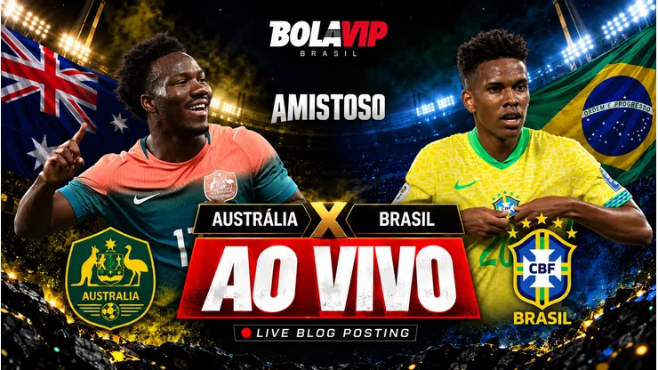 Austrália x Brasil é transmitido ao vivo pelo Bolavip Brasil