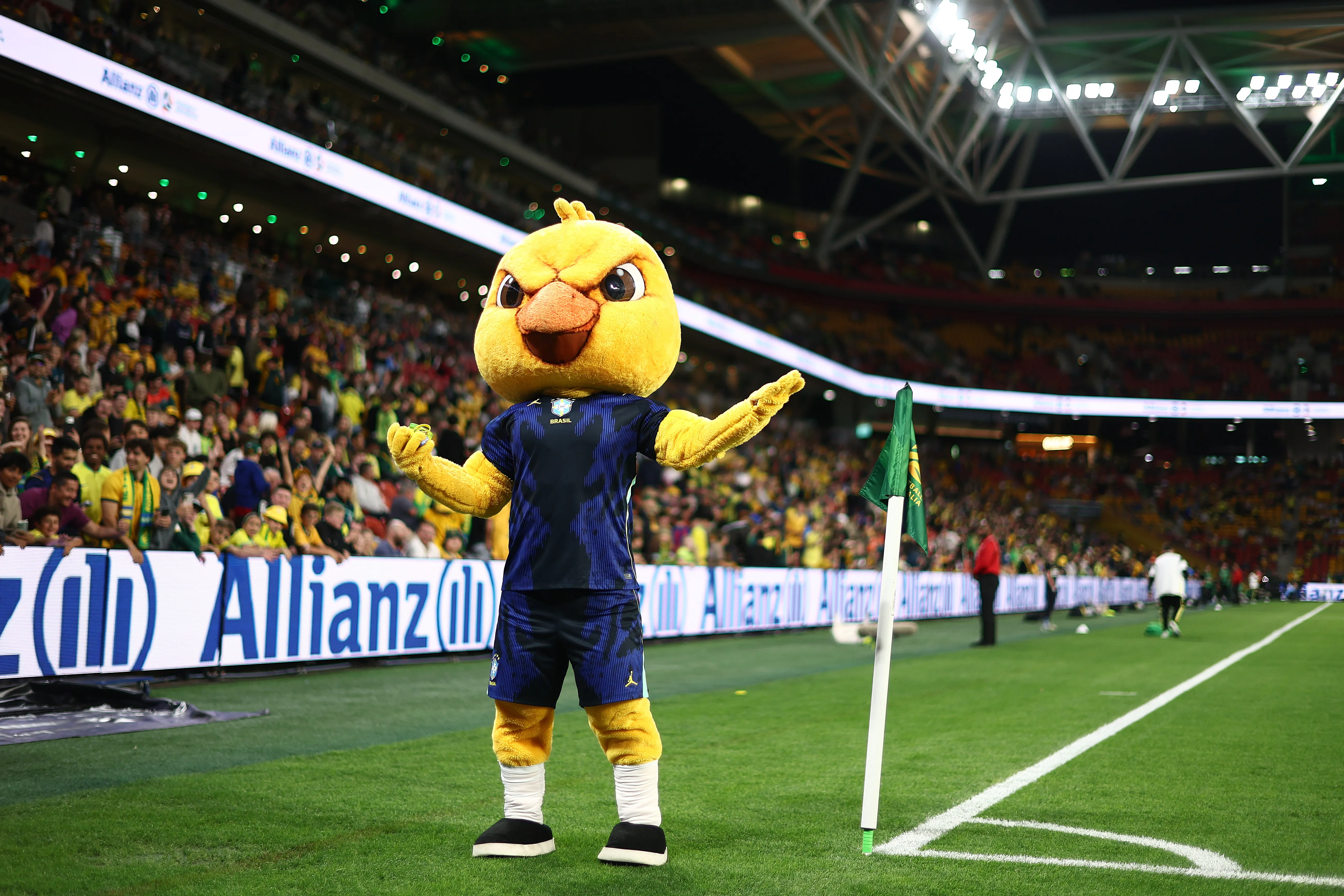 Austrália x Brasil. (Photo by Chris Hyde/Getty Images)