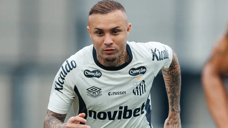 Cebolinha assinou com o Santos até dezembro - Foto: Raul Baretta/Santos FC.