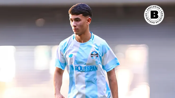 Luiz Fermino é destaque do Grêmio sub-17. Angelo Pieretti / Grêmio,Divulgação