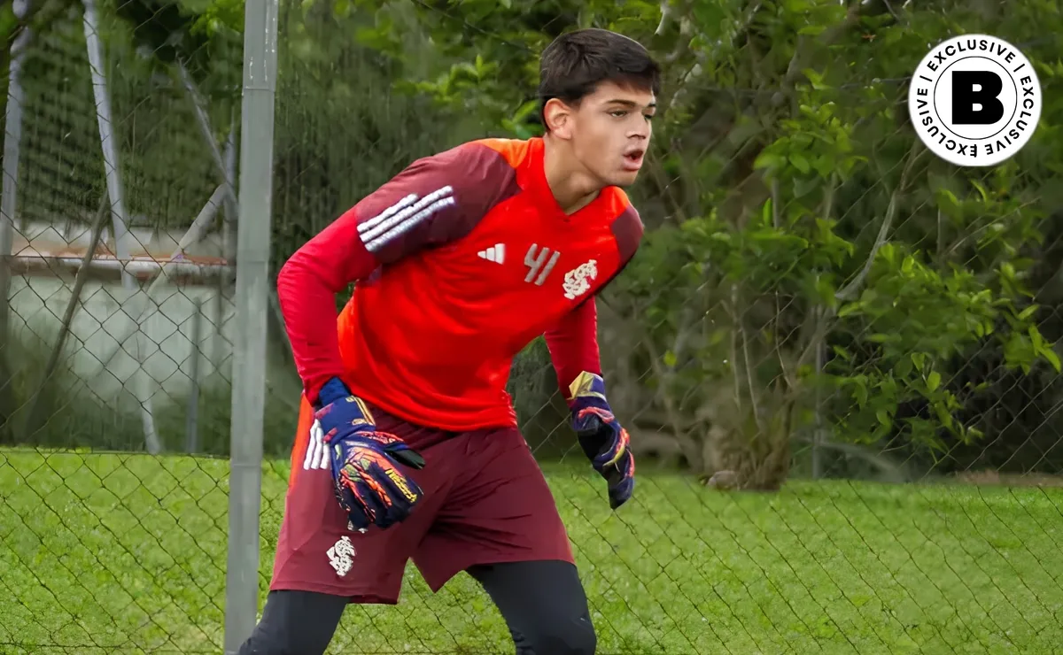 Filho de Muriel e sobrinho de Alisson ganha destaque em treino do Inter