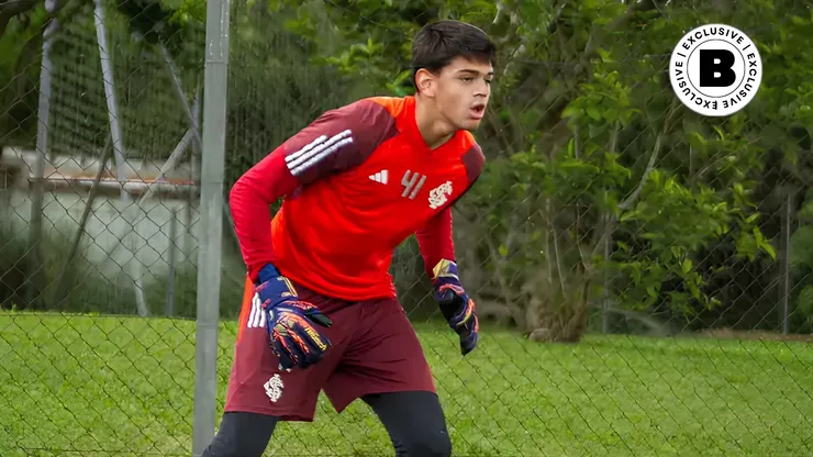 Franthiesco Becker atuando na base do Inter - Foto: Divulgação / Internacional