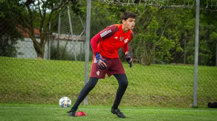 Franthiesco Becker é destaque no Internacional. Divulgação/SC Internacional.