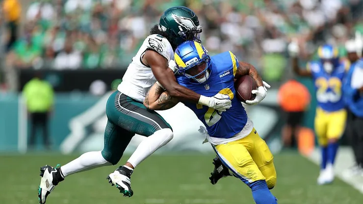 Los Angeles Rams x Philadelphia Eagles. Foto: Ishika Samant/Getty Images