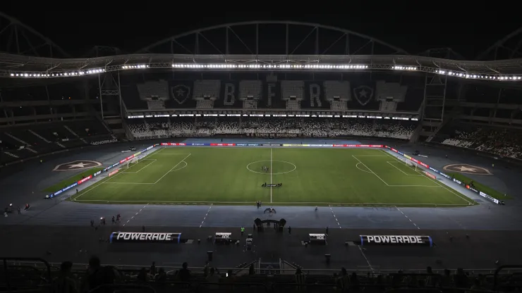 Visão geral antes da partida de ida das semifinais da Copa Libertadores 2024 entre Botafogo e Peñarol no Estádio Nilton Santos. (Photo by Wagner Meier/Getty Images)