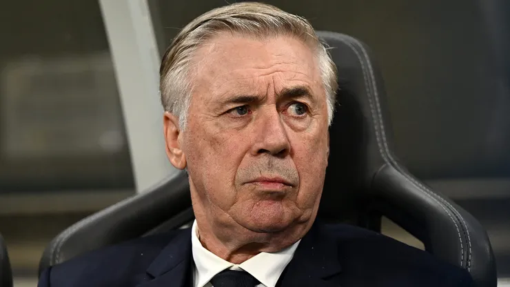 Carlo Ancelotti, técnico do Brasil, durante o amistoso internacional entre Austrália e Brasil. (Photo by Albert Perez/Getty Images)