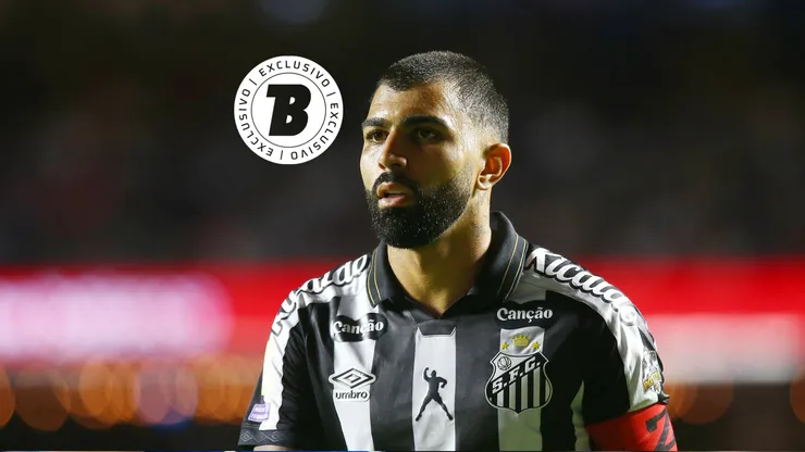 Gabigol, atacante do Cruzeiro emprestado ao Santos