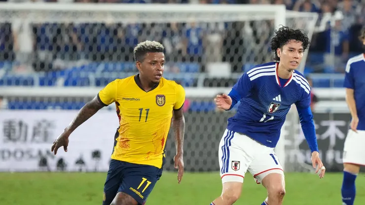 Keny Arroyo, atacante equatoriano do Cruzeiro - Foto: Koji Watanabe/Getty Images