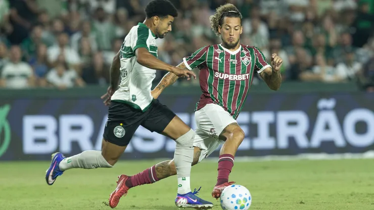 Fluminense e Coritiba se enfrentam pelo Brasileirão. Foto: Hedeson Alves/AGIF