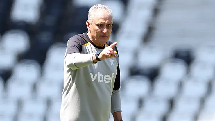 Tite é o técnico do Botafogo. Foto: Vitor Silva/Botafogo