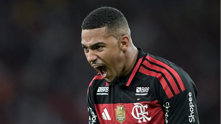 - Samuel Lino jogador do Flamengo durante partida contra o Corinthians