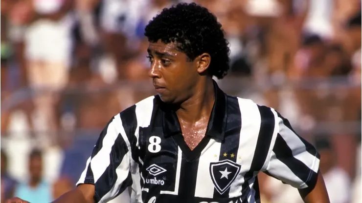 Carlos Alberto Dias em campo pelo Botafogo. Foto: Reprodução
