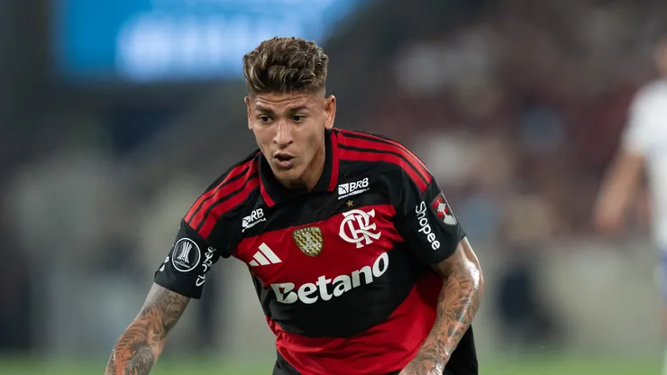 - Carrascal jogador do Flamengo durante partida contra o Cruzeiro