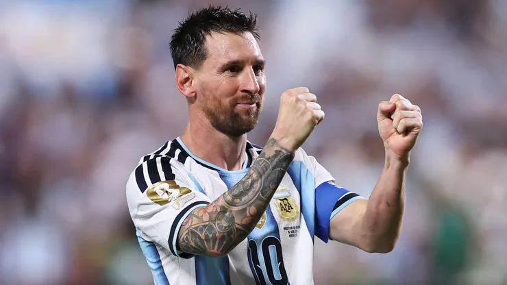 Lionel Messi. (Photo by Michael Steele/Getty Images)
