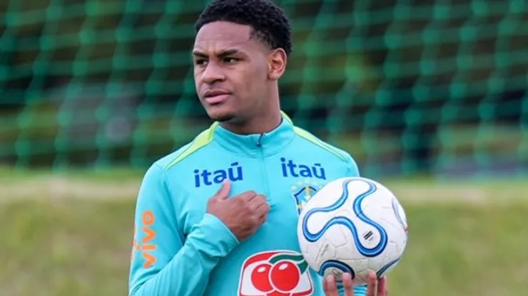 Eduardo Conceição durante treino da Seleção Brasileira Sub-20 - Foto: Nelson Terme / CBF