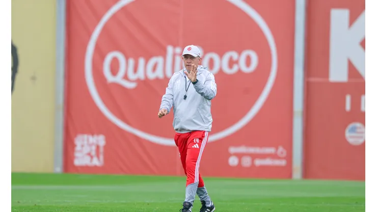 Eduardo Baptista faz mudanças no Inter. Divulgação/Ricardo Duarte/SC Internacional.