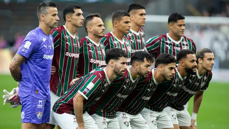 Equipe do Fluminense. Foto: Joisel Amaral/AGIF
